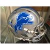 Image 1 : BARRY SANDERS AUTOGRAPHED DETROIT LIONS ON-FIELD FULL-SIZE SPEED HELMET W/LION KING (SCHWARTZ COA)