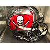 Image 1 : RONALD JONES II AUTOGRAPHED BUCCANEERS FULL-SIZE SPEED REP HELMET (BECKETT)