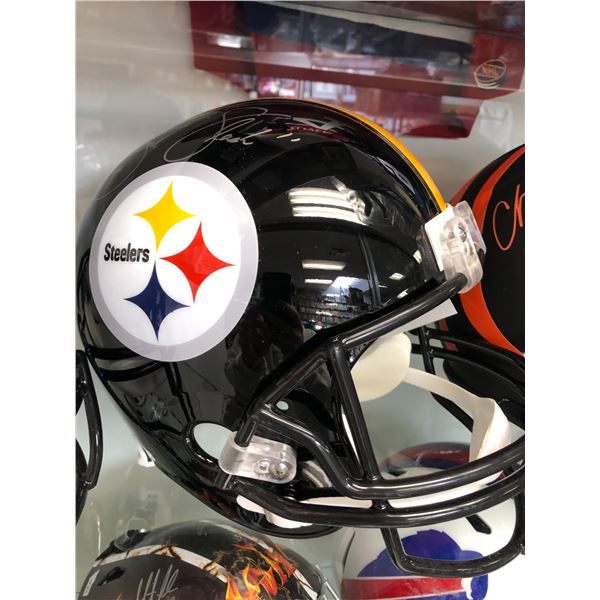 KORDELL STEWART AUTOGRAPHED PITTSBURGH STEELERS FULL-SIZE SPEED REP HELMET (JSA COA)