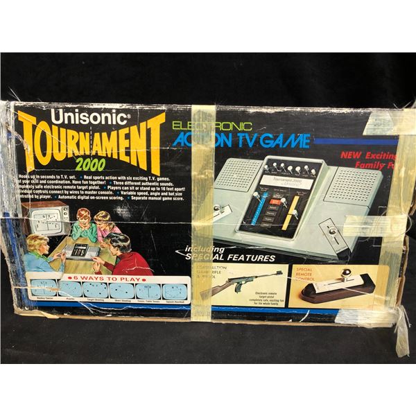 UNISONIC TOURNAMENT 2000 ELECTRONIC ACTION TV GAME