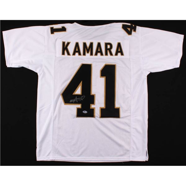 ALVIN KAMARA AUTOGRAPHED SAINTS PRO STYLE JERSEY (BECKETT COA)