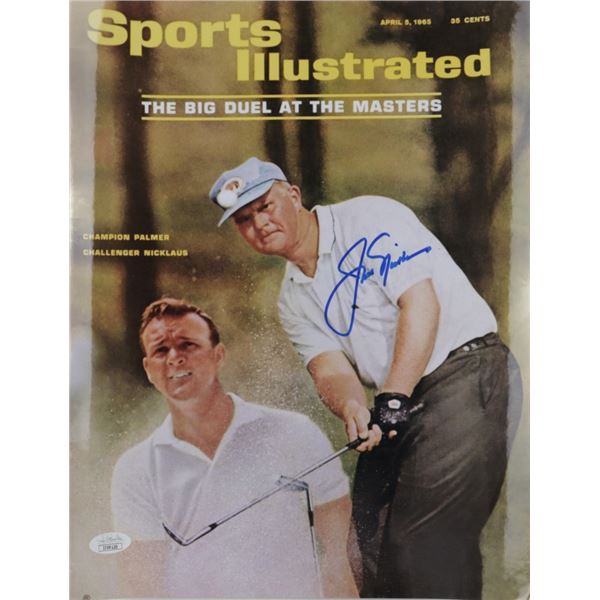 JACK NICKLAUS AUTOGRAPHED 11X14 PHOTO (JSA COA)