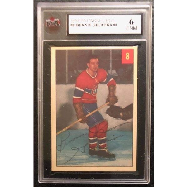 1954-55 PARKHURST #8 BERNIE GEOFFRION (KSA 6)