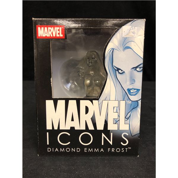 MARVEL ICONS "DIAMOND EMMA FROST" ACTION FIGURINE