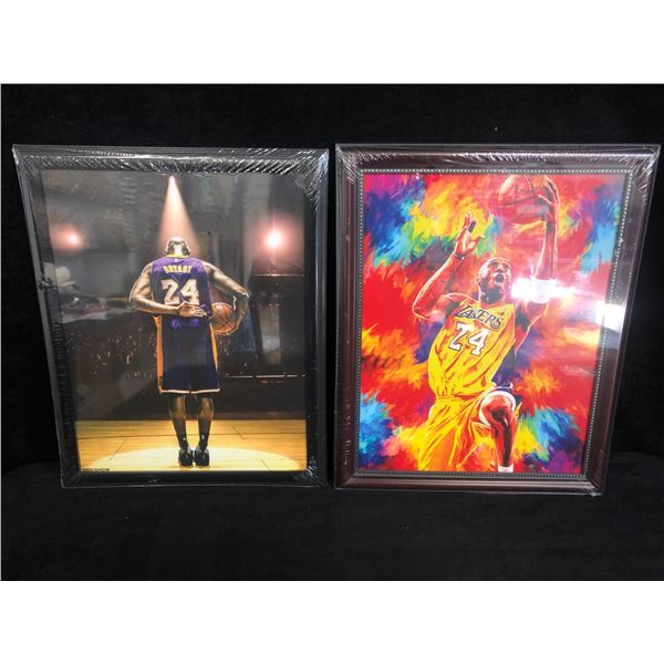 (2x) BRAND NEW KOBE BRYANT CUSTOM FRAMED PHOTOS