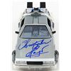 Image 3 : CHRISTOPHER LLOYD SIGNED "BACK TO THE FUTURE II" DELOREAN TIME MACHINE DIE-CAST CAR (JSA COA)