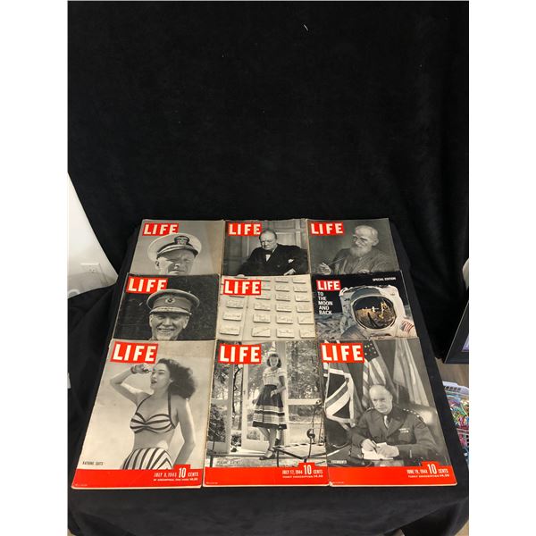 ASSORTED LIFE MAGAZINE LOT