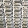 Image 2 : CUSTOM FRAMED UNCUT SHEET OF 1973 CANADIAN $1 DOLLAR BILLS (UNCIRCULATED)