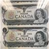 Image 3 : CUSTOM FRAMED UNCUT SHEET OF 1973 CANADIAN $1 DOLLAR BILLS (UNCIRCULATED)