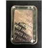 Image 2 : JM JOHNSON MATTHEY COLLECTIBLE SILVER BAR 1 TROY OZ .999 USA