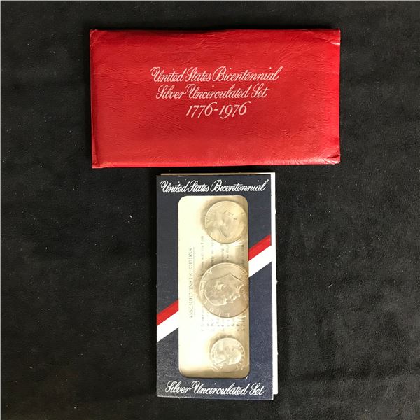 1776-1976 UNITED STATES BICENTENNIAL SILVER PROOF UNCIRCULATED COIN SET