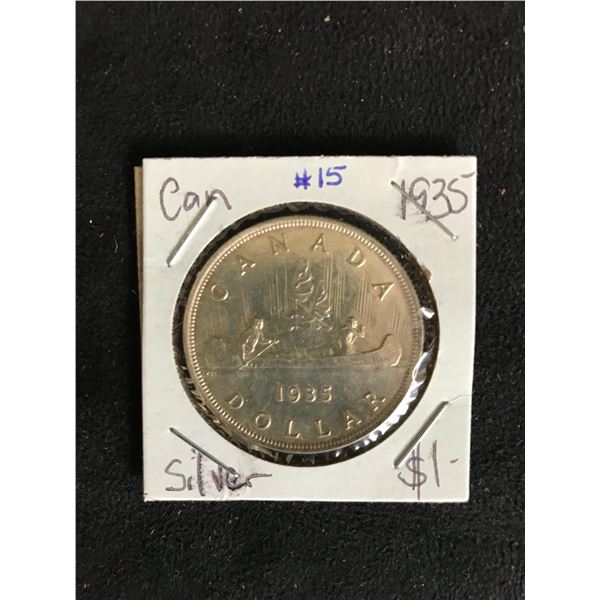 1935 CANADIAN SILVER DOLLAR