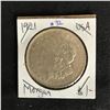 Image 1 : 1921 USA MORGAN SILVER DOLLAR