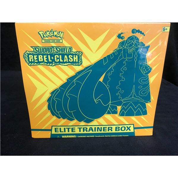 POKEMON TRADING CARD GAME SWORD & SHIELD REBEL CLASH ELITE TRAINER BACK