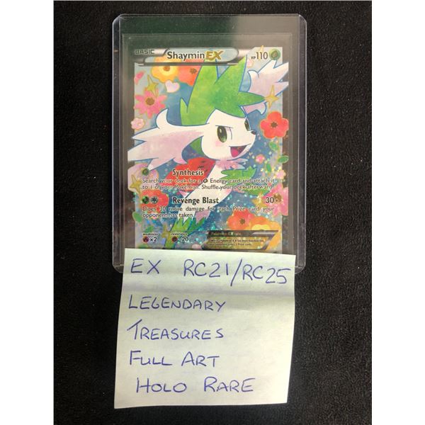 POKEMON EX RC21/RC25 LEGENDARY TREASURES FULL ART HOLO (RARE)