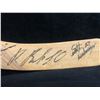 Image 2 : AUTHENTIC HOFers AUTOGRAPHED HOCKEY STICK (P. BURE, N. LIDSTROM, S. NIEDERMAYER)