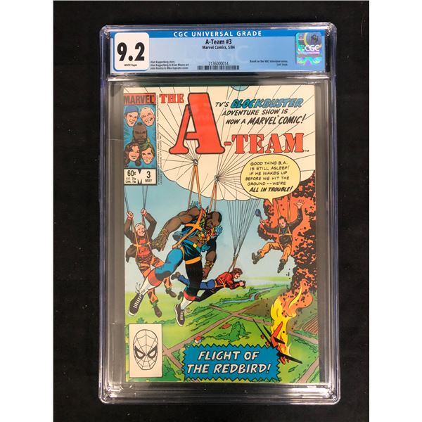 A-TEAM #3 CGC GRADE 9.2 (MARVEL COMICS) 1984