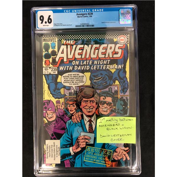 AVENGERS #239 CGC 9.6 (MARVEL COMICS) 1984