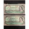Image 1 : 1967 CANADA $1 BANK NOTES (CENTENNIAL OF CANADIAN CONFEDERATION)