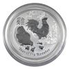 Image 1 : 2017 Australia 5oz Year of the Rooster .999 Fine Silver Coin in Capsule. TAX Exempt