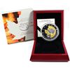 Image 1 : 2013 Canada $50 25th Anniversary of the Silver Maple Leaf 5oz Fine Silver Coin with Gold Plating. (T