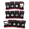 Image 1 : Complete 2007-2014 Birds of Canada 25-cent Cupronickel Coin Set of 13 coins. You will receive 2007 r