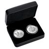 Image 1 : 2021 Canada & Great Britain Royal Celebration 2-coin Fine Silver Set from the Royal Canadian Mint