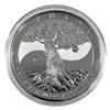 Image 1 : 2017 Canada $50 Tree Of Life 10oz .9999 Fine Silver Coin in Capsule. (TAX Exempt)