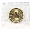 Image 1 : 2020 Canada 1/20oz .9999 Fine Gold Maple Leaf in Sealed Mint Plastic. (TAX Exempt)