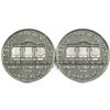 Image 2 : 2021 Austria 1oz .999 Fine Silver Philharmonics. 2pcs (TAX Exempt)