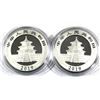 Image 2 : 2019 China 30g .999 Fine Silver Pandas in Capsules. 2pcs (TAX Exempt)