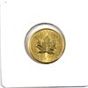 Image 1 : 1986 Canada 1/4oz .9999 Fine Gold Maple Leaf. (TAX Exempt)