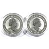Image 2 : 2020 Australia 1oz Guardian Lions Double Pixiu .9999 Fine Silver Coins in Capsules. 2pcs (TAX Exempt