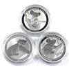 Image 1 : 2012, 2013 & 2015 Australia 1oz .999 Fine Silver Koalas in Capsules. 3pcs (TAX Exempt)
