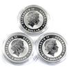 Image 2 : 2012, 2013 & 2015 Australia 1oz .999 Fine Silver Koalas in Capsules. 3pcs (TAX Exempt)
