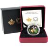 Image 1 : 2017 Canada $20 Little Creatures - Venetian Glass Dogbane Beetle Fine Silver Coin (Capsule is impair