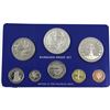 Image 1 : 1975 Barbados 8-coin Proof Set in Cardboard Holder from the Franklin Mint. Contains 1.927oz fine sil