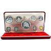 Image 1 : 1974 Commonwealth of the Bahamas 9-coin Proof Set in All Original Packaging from the Franklin Mint. 