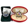 Image 1 : 2002 Canada $5 Loon Hologram & 2003 $5 Maple of Good Fortune Hologram Fine Silver Maples (Coins are 