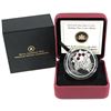 Image 1 : 2010 Canada $20 Ruby Crystal Pinecone Fine Silver Coin.