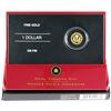 Image 1 : 2006 Canada $1 Gold Louis 1/20oz Fine Gold Coin. (TAX Exempt)
