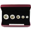 Image 1 : 2014 Canada The Maple Leaf Fine Silver 5-coin Fractional Set. TAX Exempt