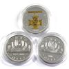 Image 1 : 2003 Coronation Commemorative, 2006 Gold Plated Victoria Cross & 1935-2010 Voyageur Commemorative Ca