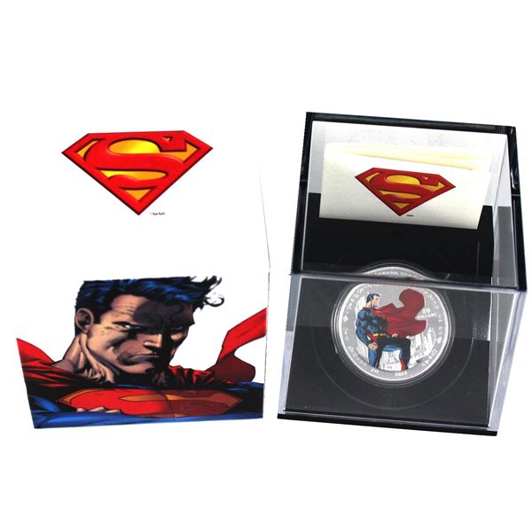 2013 Canada $20 Superman - Man of Steel Fine Silver Coin. (TAX Exempt)