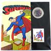 Image 1 : 2013 Canada 50-cent Superman - Then and Now Lenticular Coin & Stamp Set.