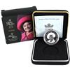 Image 1 : 2002 Canada Queen Mother Proof Sterling Silver Dollar (Capsule is scratched & sleeve is worn).