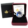 Image 1 : 2016 Canada $20 The Universe Glass with Opal Glow in the Dark Fine Silver Coin.