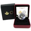 Image 1 : 2014 Canada $20 Venetian Glass Snowman Fine Silver Coin.