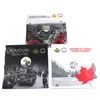 Image 1 : 2017 Canada $3 The Spirit of Canada, 2017 $3 100th Anniversary of the Battle of Vimy Ridge & 2020 $1