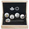 Image 1 : 2015 Canada $20 Looney Tunes Classic Scenes 4-coin set with collector Watch (Tax Exempt)